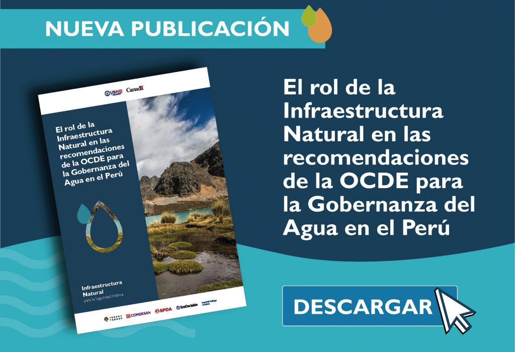 Día Mundial del Agua: Publicación destaca la importancia de la infraestructura natural para la gobernanza del agua en Perú